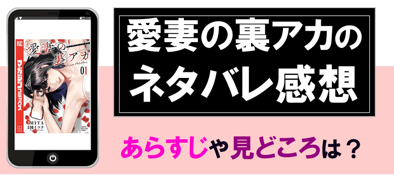 愛妻の裏アカのネタバレ